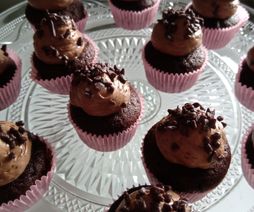 chocolade cupcakes mini