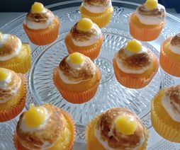 citroen meringue cupcakes